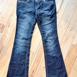 Paris Blues Indigo Wide Leg Jeans